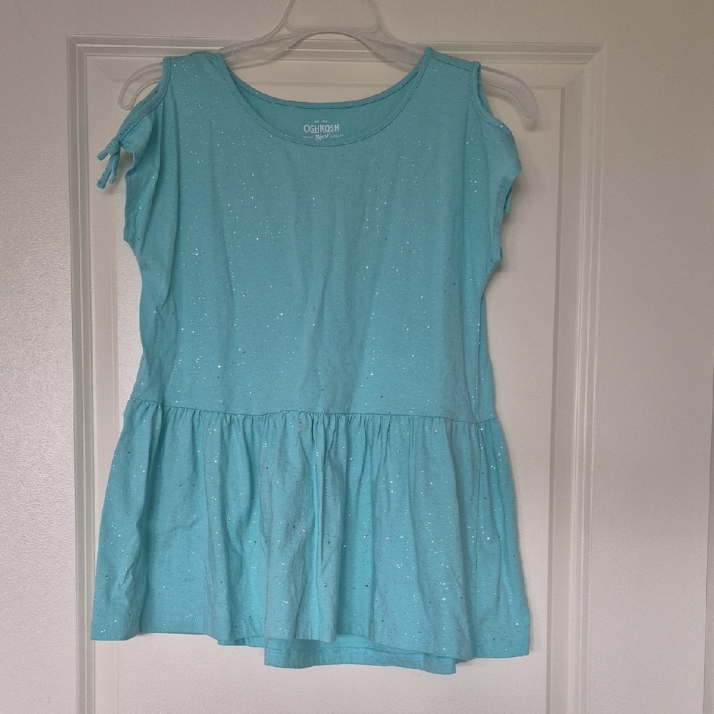 OshKosh B'gosh Aqua Glitter Dress